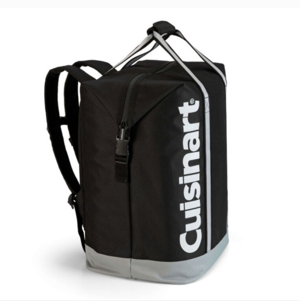 CUISINART BACKPACK COOLER Thermal Insulated Black Lightweight JUMBO